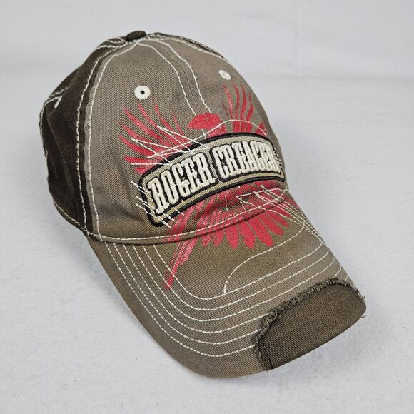 Roger Creager Autographed Hat Having Fun All Wrong Tour Country Music Texas Cap - Picture 1 of 14